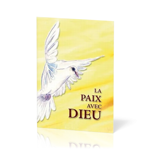 La Paix avec Dieu gros caractères