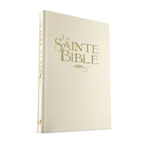Bible Esaïe 55 confort rigide blanc or