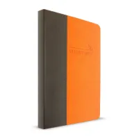 Bible Esaïe 55 confort souple Duo orange/gris zip