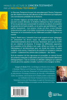 Manuel de lecture de l’Ancien Testament par le Nouveau Testament