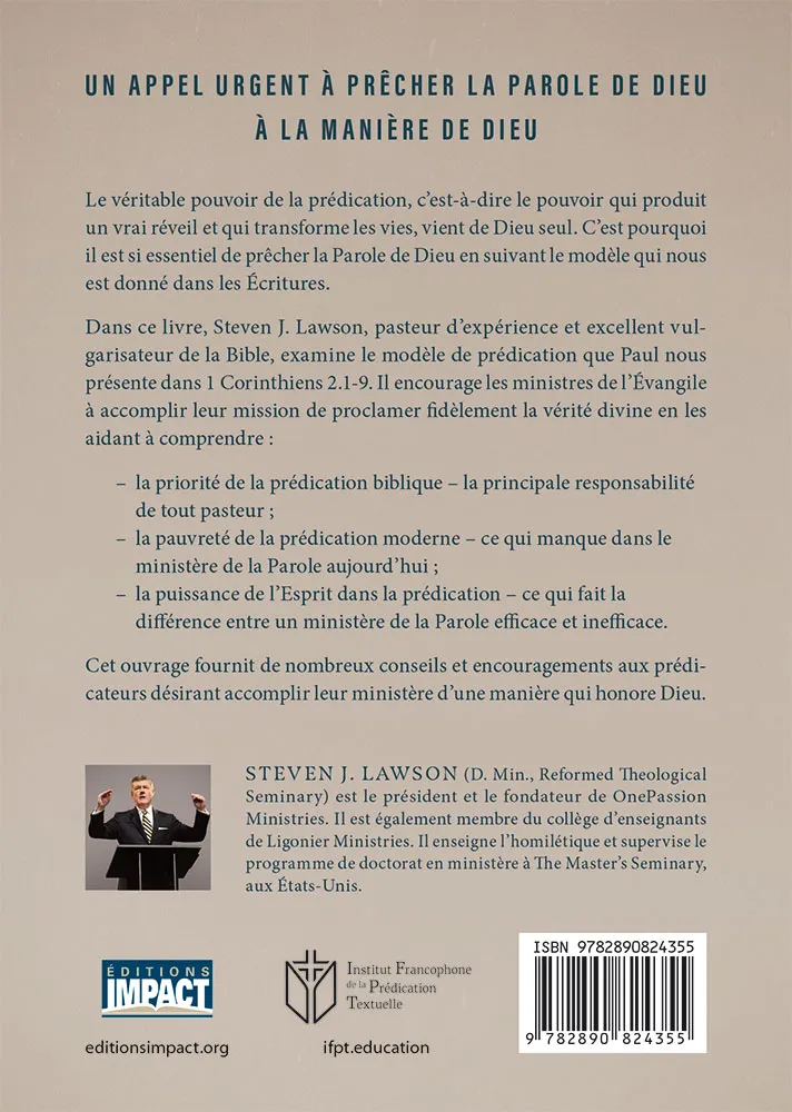 Prédication bénie par Dieu, La