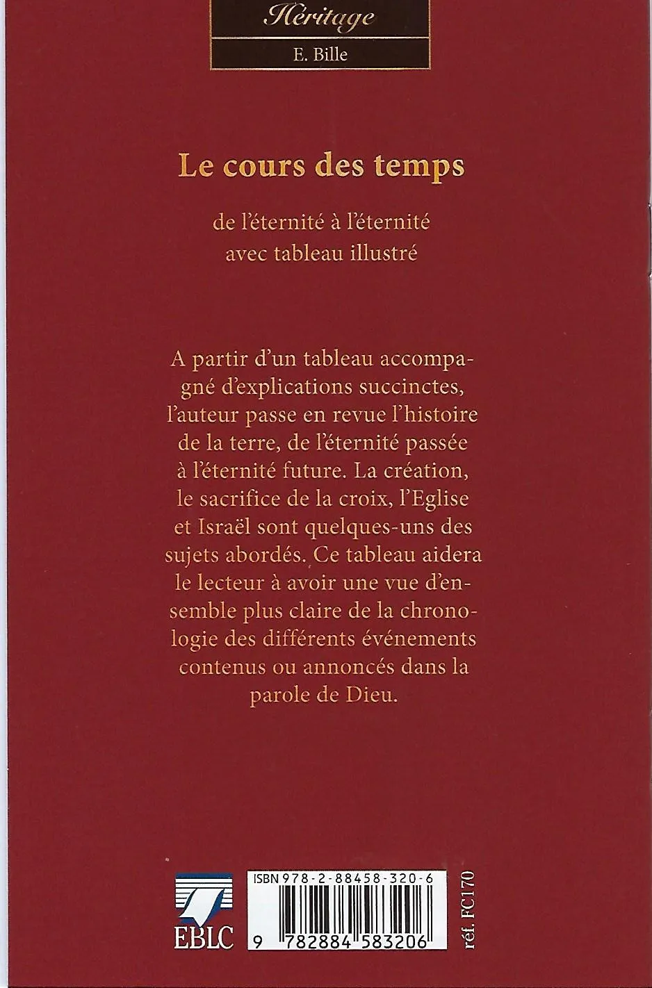 Cours des temps, Le (+ tableau illustré)