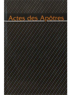 Actes des apôtres  gros caractères - Darby