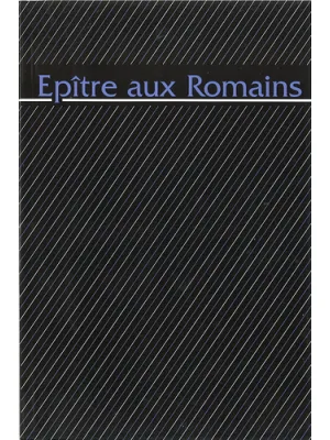 Epître aux romains gros caractères - Darby