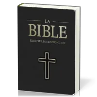 Bible Segond 1910 Illustrée souple noir