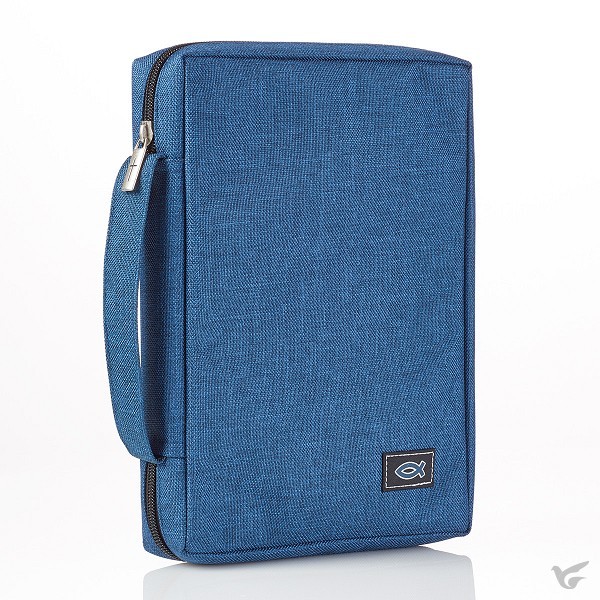 Housse M ICHTUS toile bleu