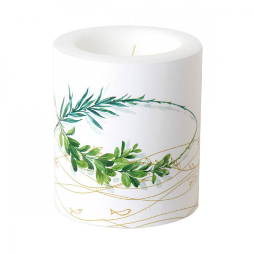 Bougie en cire et Photophore - Foi