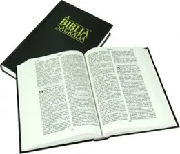 Bible portugais noir grand format