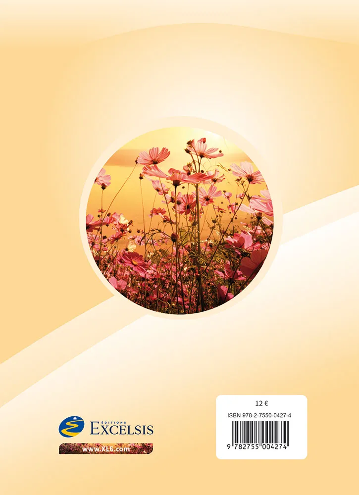 Bible Semeur rigide jaune fleurs