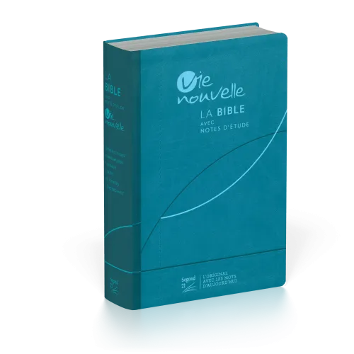 Bible SG21 Vie Nouvelle souple bleu argent