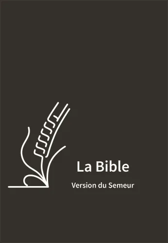 Bible Semeur souple noir zip