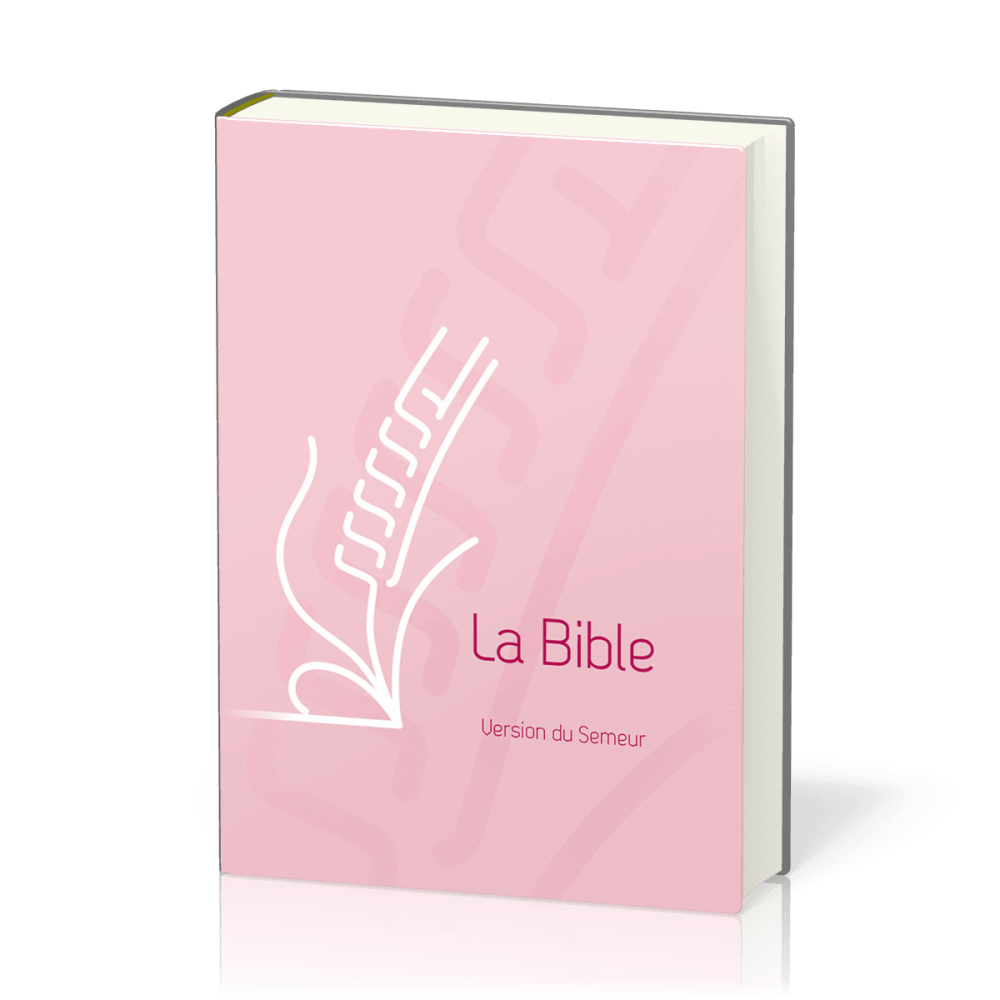 Bible Semeur rigide rose