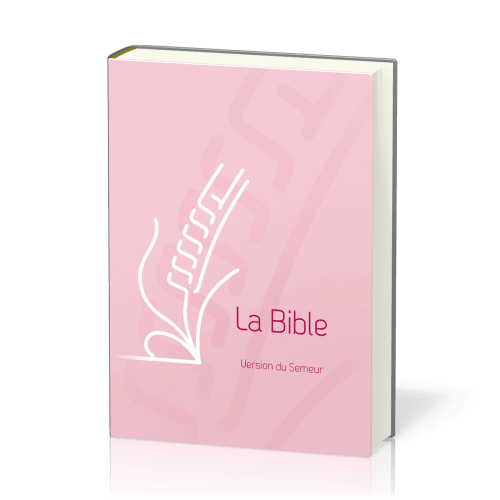 Bible Semeur rigide rose