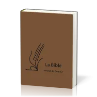 Bible Semeur souple textile marron