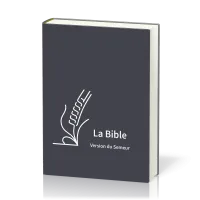 Bible Semeur souple textile bleue