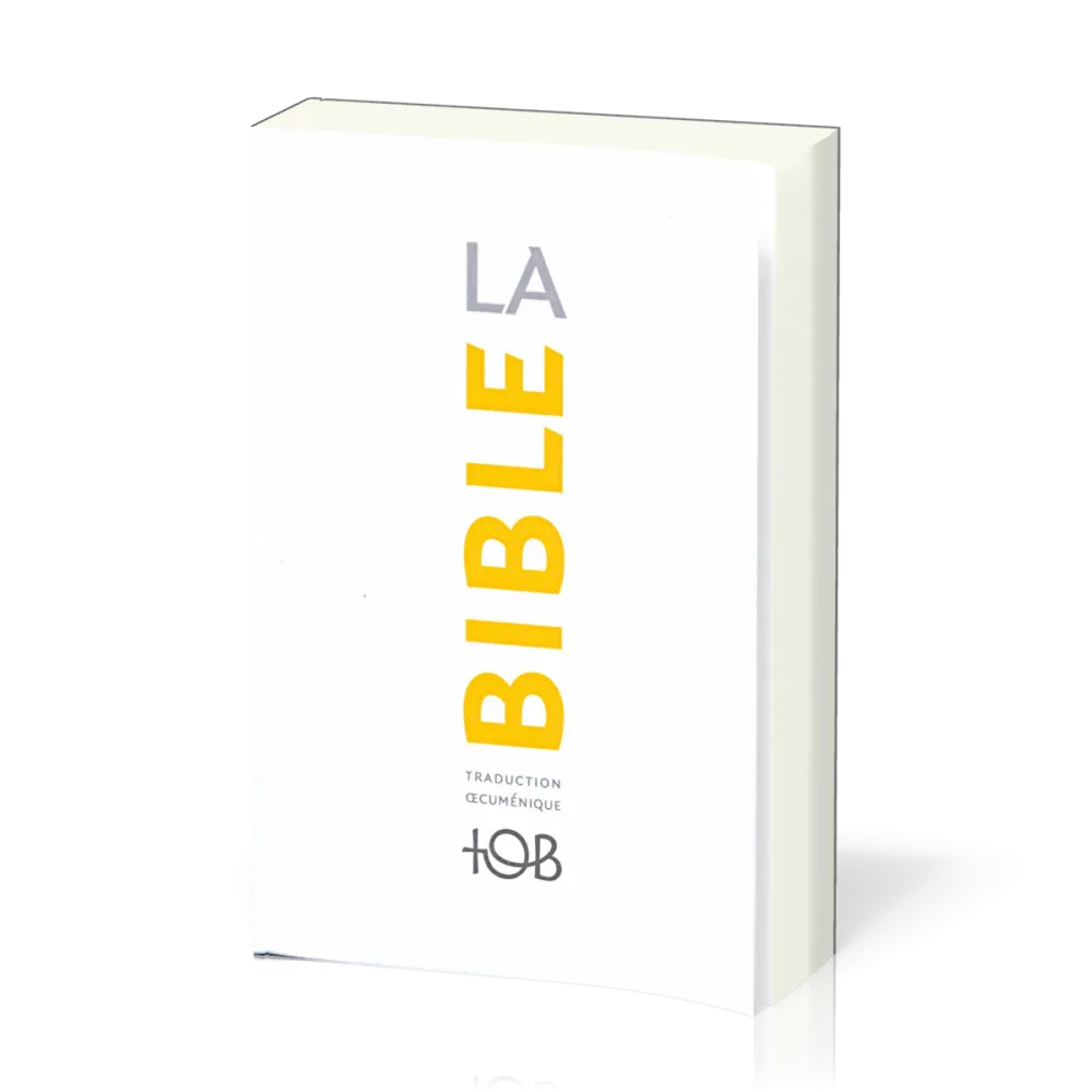 Bible TOB blanc notes essentielles
