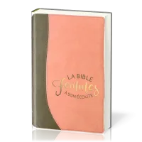 Bible Segond 1910 Femmes à son écoute souple sable/rose