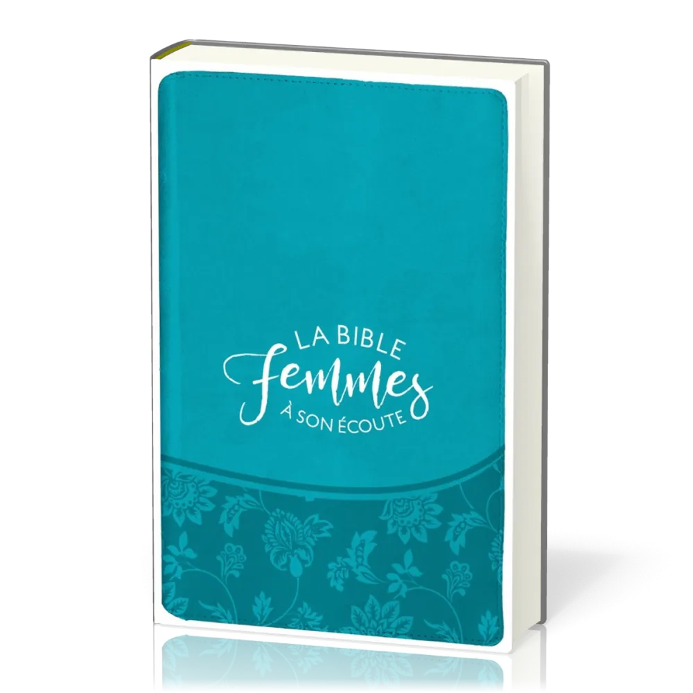 Bible Segond 1910 Femmes à son écoute souple Turquoise