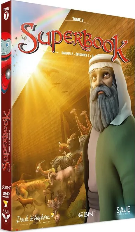 DVD Superbook Tome 7 - Saison 2, Episodes 7-9