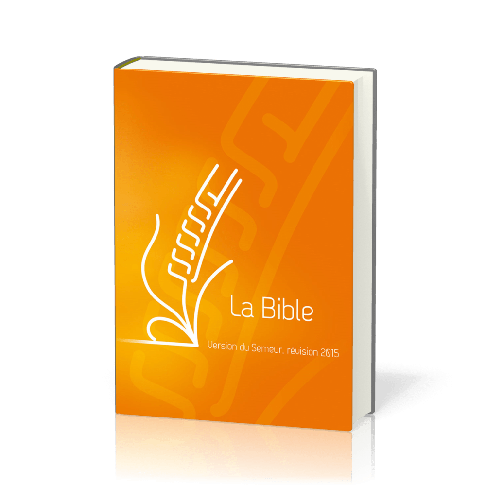 Bible Semeur rigide orange