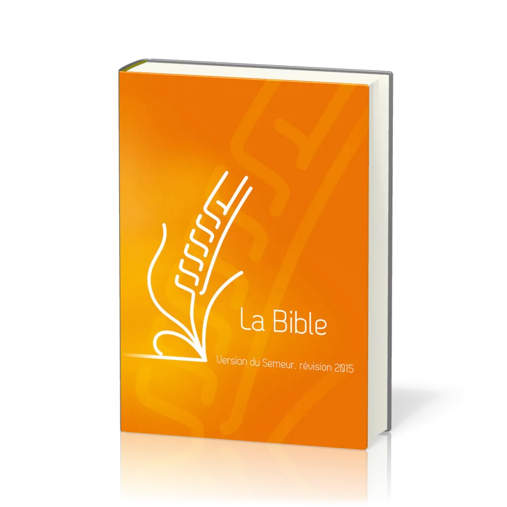 Bible Semeur rigide orange
