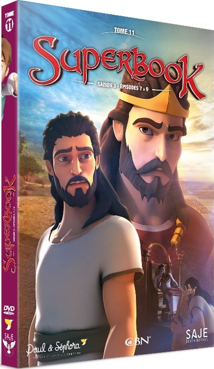 DVD Superbook Tome 11 - Saison 3, Episodes 7-9