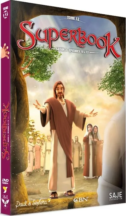 DVD Superbook Tome 12 - Saison 3, Episodes 10-13