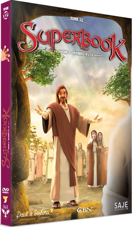 DVD Superbook Tome 12 - Saison 3, Episodes 10-13