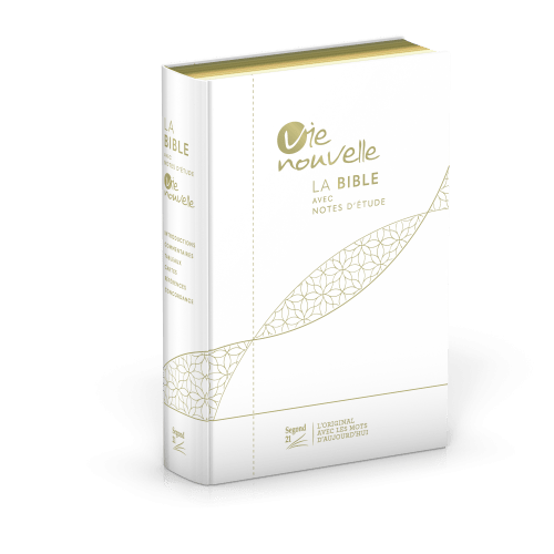 Bible SG21 Vie Nouvelle souple blanc or