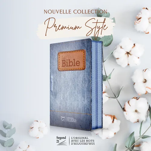 Bible SG21 souple Jeans toilée zip