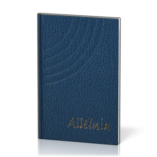 Alléluia cantiques petit format - reliure bleue