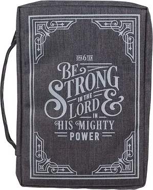 Housse M Be strong in the Lord - Eph. 6:10