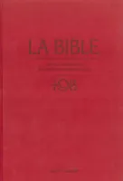 Bible TOB rigide grenat notes intégrales étui