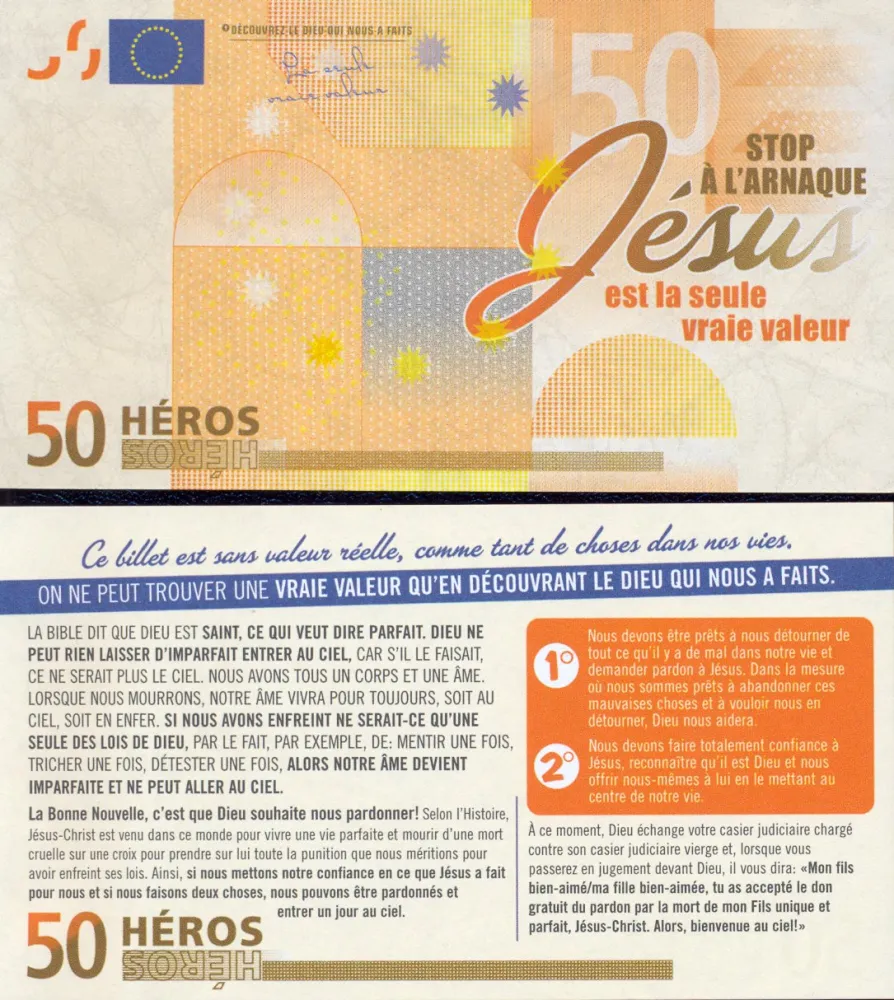 Billets de 50 héros (100)