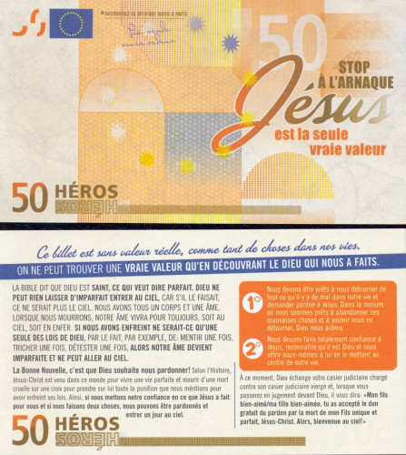 Billets de 50 héros (100)