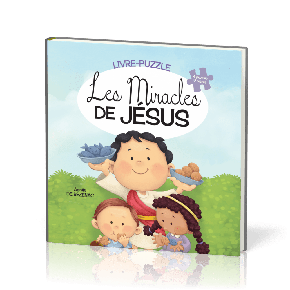 Miracles de Jésus - livre puzzle