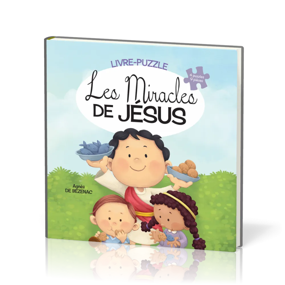 Miracles de Jésus - livre puzzle