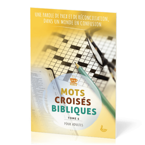 Mots croisés bibliques pour adulte - Tome 5