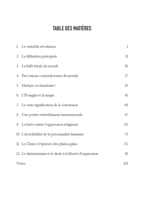 Sens du christianisme (Le)