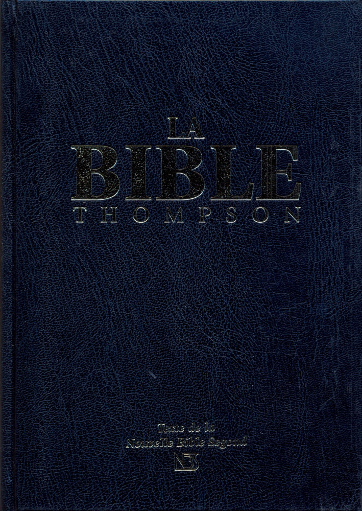 Bible NBS Thompson rigide or onglets