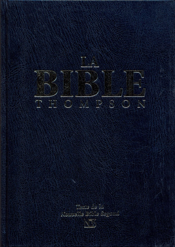 Bible NBS Thompson rigide or onglets