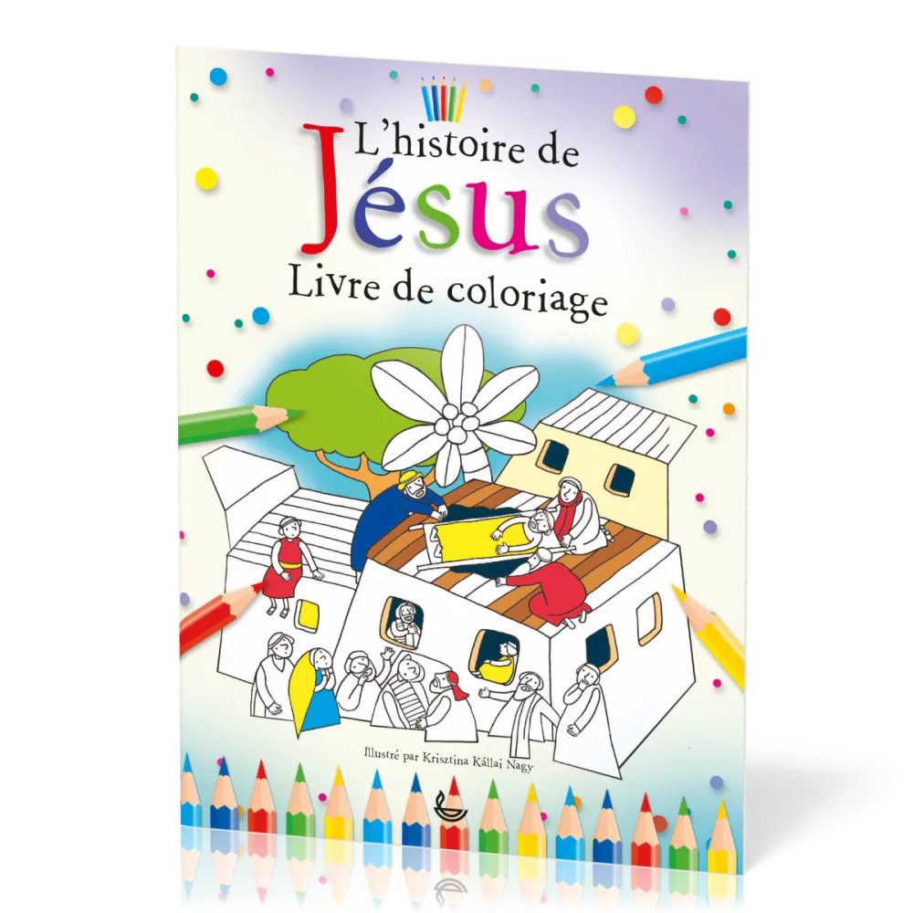 Histoire de Jésus, L' - livre de coloriage