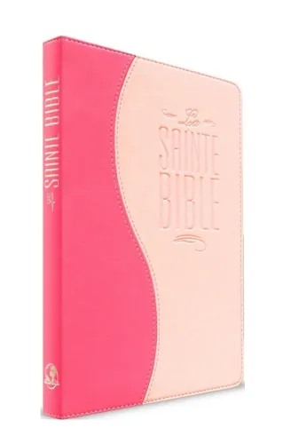 Bible Esaïe 55 souple Duo Fuchsia/Rose pâle