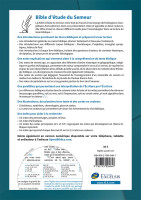 Bible Semeur Etude rigide vert olivier