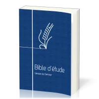 Bible Semeur Etude souple bleu toilé