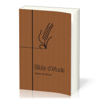 Bible Semeur Etude souple brun toilé