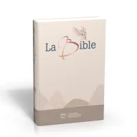 Bible SG21 gros caractères rigide toilée matelassée beige