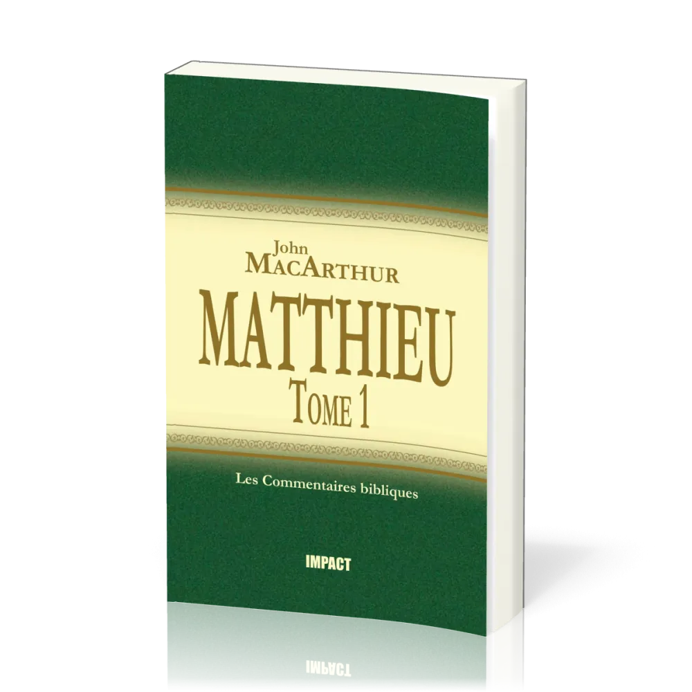 Matthieu Tome 1 -Comment. MacArthur