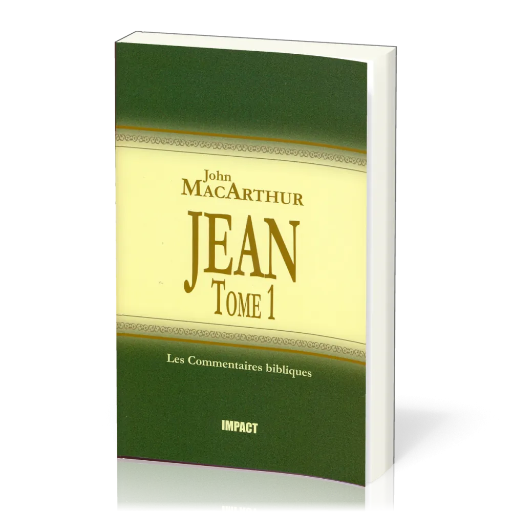 Jean Tome 1 - chapitres 1-11
