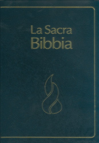 NR95 La Sacra Bibbia  avec parallèles noir onglets or